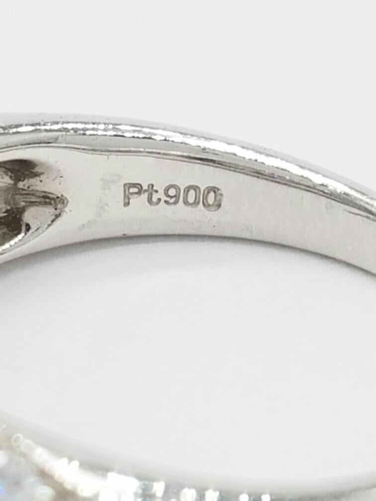 Platinum-Diamond Ring Guard 52 Diamonds 1.56 Carat T.W. 950 Platinum